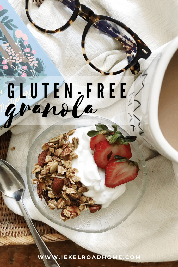 gluten-free granola pinterest image
